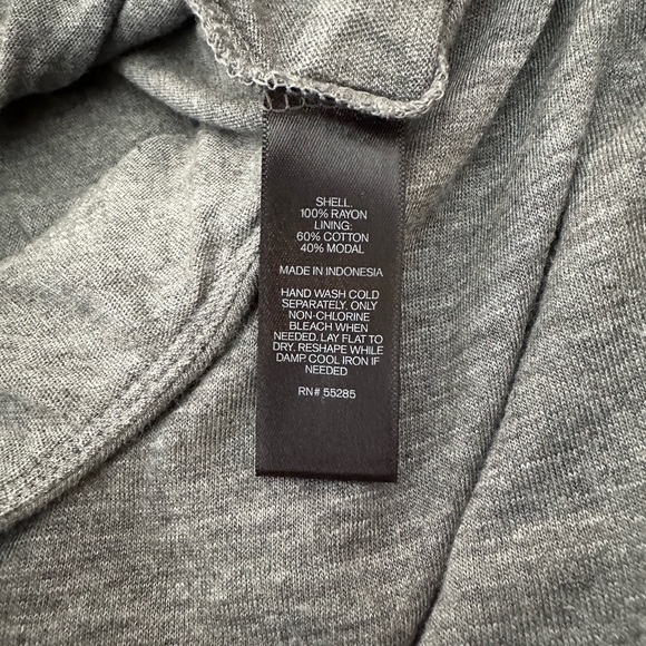 Express Faux Wrap Maxi Skirt in Gray Size Small - Picture 9 of 14